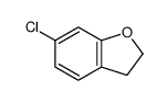 6-氯-2,3-二氢苯并呋喃结构式