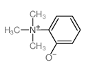 Benzenaminium,2-hydroxy-N,N,N-trimethyl-, inner salt Structure