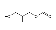 3-acetoxy-2-fluoro-propan-1-ol Structure