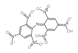azanium,[2,4,6-trinitro-3-(2,4,6-trinitrophenyl)cyclohexa-2,5-dien-1-ylidene]azanide Structure