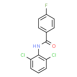 N-(2,6-Dichlorophenyl)-4-fluorobenzamide Structure