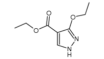 ethyl 3-ethoxy-1H-pyrazole-4-carboxylate Structure