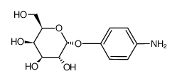 p-aminophenyl-alpha-D-galactopyranoside结构式