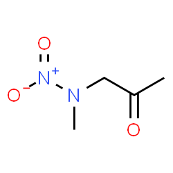 2-Propanone, 1-(methylnitroamino)- (9CI) structure