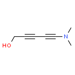 2,4-Pentadiyn-1-ol,5-(dimethylamino)-(9CI) Structure