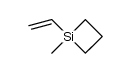 1-Methyl-1-vinylsilacyclobutane Structure