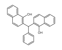 2,2'-benzylidene-di-[1]naphthol结构式