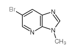 6-Bromo-3-methyl-3H-imidazo[4,5-b]pyridine structure