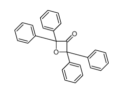 2,2,4,4-tetraphenyloxetan-3-one结构式