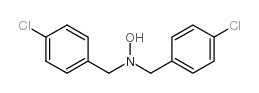 N,N-DI(4-CHLOROBENZYL)HYDROXYLAMINE Structure