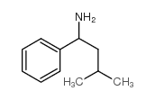 3-Methyl-1-phenylbutylamine Structure