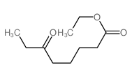 Octanoic acid, 6-oxo-, ethyl ester Structure