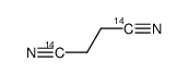[14C2-1,4]succinonitrile Structure