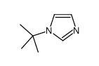 1-叔丁基-1H-咪唑结构式