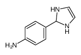 Benzenamine,4-(2,3-dihydro-1H-imidazol-2-yl)- structure