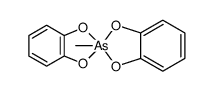 2-methyl-2λ5-[2,2']spirobi(benzo[1,3,2]dioxarsole)结构式