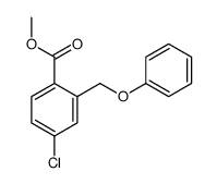 methyl 4-chloro-2-(phenoxymethyl)benzoate Structure