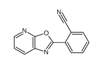 2-(Oxazolo[5,4-b]pyridine-2-yl)benzonitrile Structure