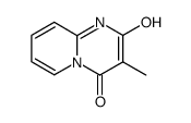 2-Hydroxy-3-methylpyrido[1,2-a]pyrimidin-4-one结构式