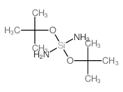 Silane, diamino-bis(tert-butoxy)- Structure