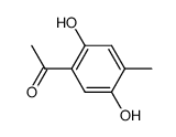 2,5-dihydroxy-4-methylacetophenone Structure