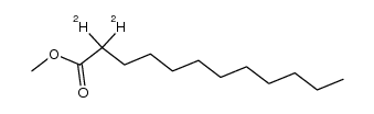 methyl 2,2-dideuterododecanoate Structure