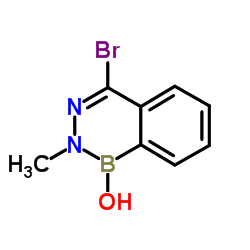 4-Bromo-2-methyl-2,3,1-benzodiazaborinin-1(2H)-ol Structure