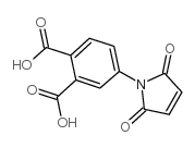 4-(2,5-Dioxo-2,5-dihydro-1H-pyrrol-1-yl)phthalic acid Structure