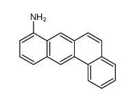 Benz[a]anthracen-8-amine Structure