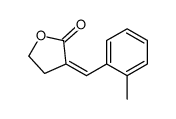 3-[(2-methylphenyl)methylidene]oxolan-2-one Structure