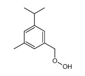 1-(hydroperoxymethyl)-3-methyl-5-propan-2-ylbenzene Structure