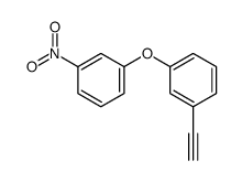 1-ethynyl-3-(3-nitrophenoxy)benzene结构式