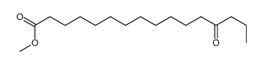 methyl 13-oxohexadecanoate结构式