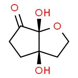 6H-Cyclopenta[b]furan-6-one, hexahydro-3a,6a-dihydroxy-, (3aR,6aR)-rel- (9CI) picture