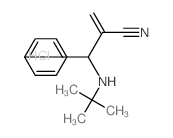 2-[phenyl-(tert-butylamino)methyl]prop-2-enenitrile Structure