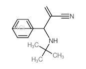 2-[phenyl-(tert-butylamino)methyl]prop-2-enenitrile structure