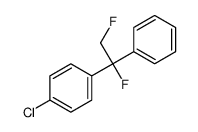 1-chloro-4-(1,2-difluoro-1-phenylethyl)benzene结构式