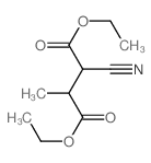 Butanedioic acid,2-cyano-3-methyl-, 1,4-diethyl ester picture