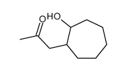 1-(2-hydroxycycloheptyl)propan-2-one结构式