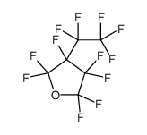 2,2,3,3,4,5,5-heptafluoro-4-(1,1,2,2,2-pentafluoroethyl)oxolane结构式