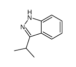 1H-Indazole,3-(1-methylethyl)-(9CI) structure