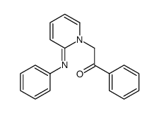 1-phenyl-2-(2-phenyliminopyridin-1-yl)ethanone Structure