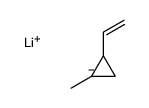 lithium,1-ethenyl-2-methylcyclopropane Structure