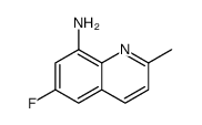 6-fluoro-2-methylquinolin-8-amine结构式