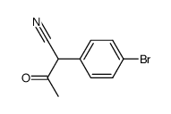 α-acetyl-α-(p-bromophenyl)acetonitrile picture