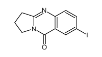 7-iodo-2,3-dihydro-1H-pyrrolo[2,1-b]quinazolin-9-one Structure