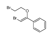 [2-bromo-1-(2-bromoethoxy)ethenyl]benzene结构式