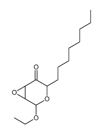 2-ethoxy-4-octyl-3,7-dioxabicyclo[4.1.0]heptan-5-one结构式