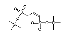 bis(trimethylsilyl) prop-1-ene-1,3-disulfonate结构式