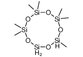 2,2,4,4,6,6,8-heptamethyl-1,3,5,7,9,2,4,6,8,10-pentaoxapentasilecane结构式